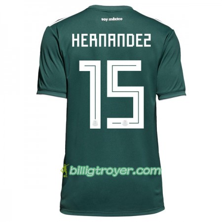 Billige Fotballdrakter Mexico Hernandez 15 VM 2018 Hjemmedraktsett